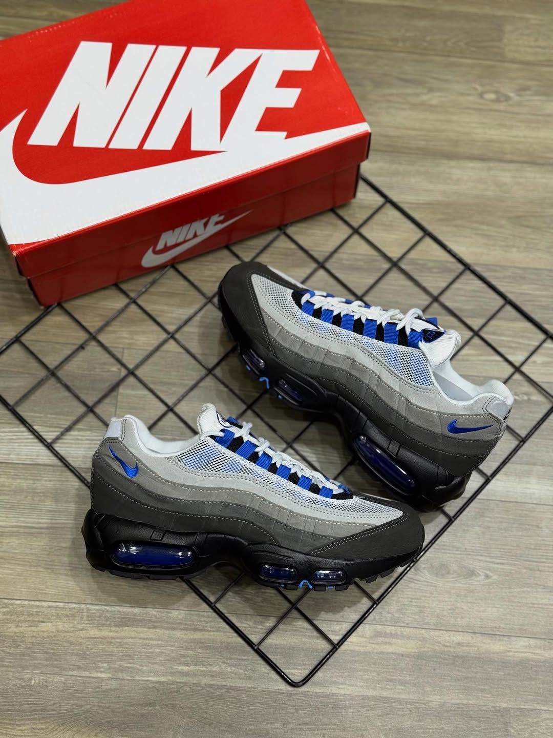 NK AIR 95 BLUE SPARK