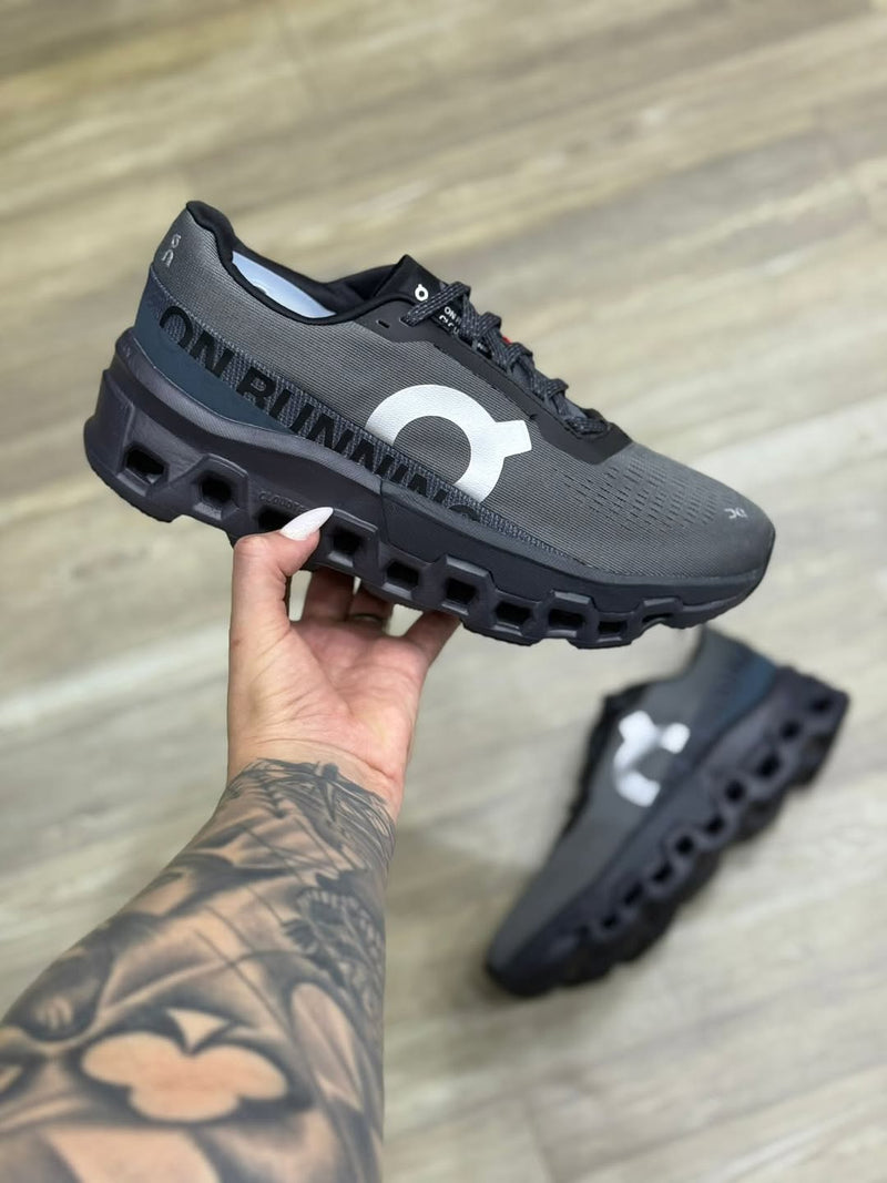 TENIS ON RUNNING CLOUDMONSTER 2 CINZA IRON