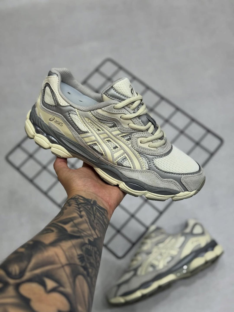 TENIS ASICS GEL- NYC  CLAY SMOKE GREY