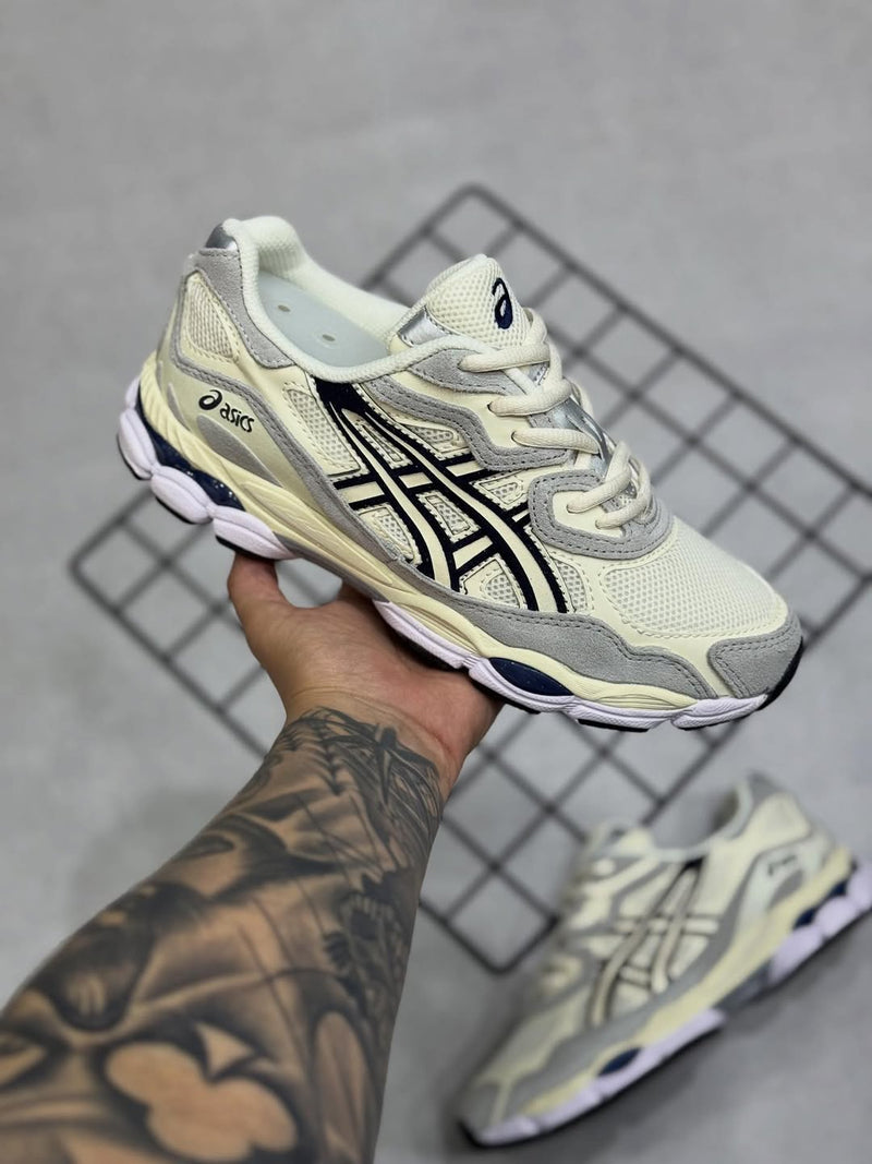TENIS ASICS GEL- NYC IVORY CREME