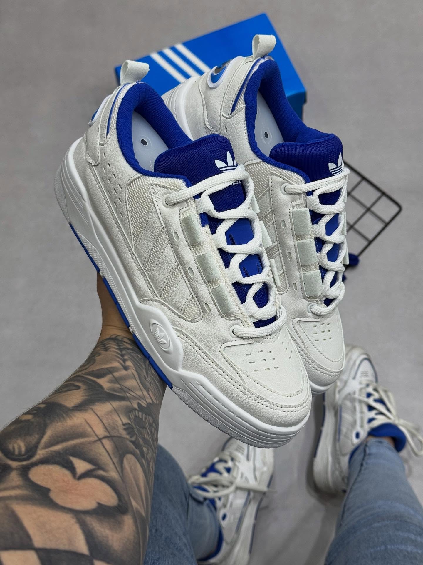 TENIS ADI 2000 BLUE WHITE