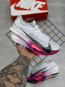NIKE AIR ZOOM ALPHAFLY WHITE - PINK