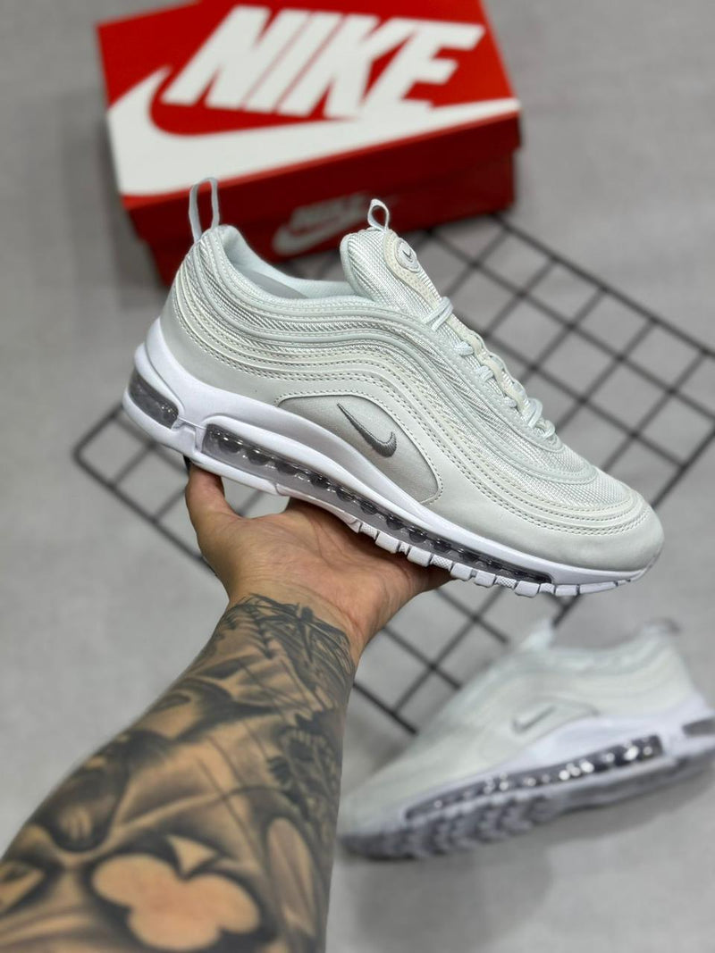 NIKE AIR MAX 97 ALL WHITE