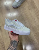 VANS KNU SKOOL - CREME - PLATAFORMA